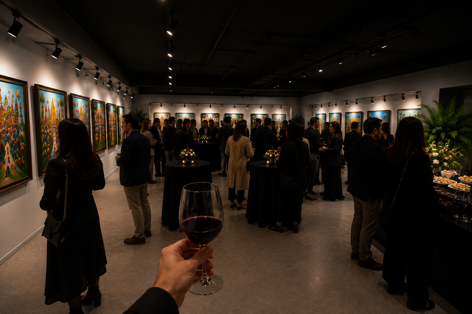 Exposición de Arte · Cocktail